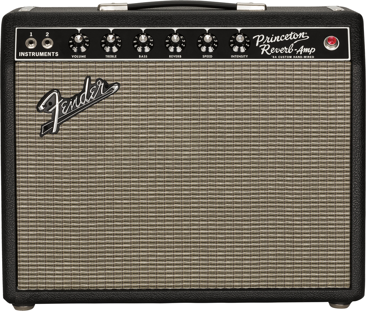 Fender '64 Custom Princeton Reverb Vintage Pro Tube 12w 1x10 - Ampli Guitare Électrique Combo - Variation 1