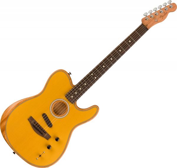 Guitare electro acoustique Fender Acoustasonic Player Telecaster (MEX, RW) - Butterscotch blonde
