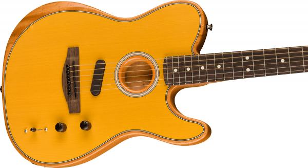 Guitare electro acoustique Fender Acoustasonic Player Telecaster (MEX, RW) - butterscotch blonde