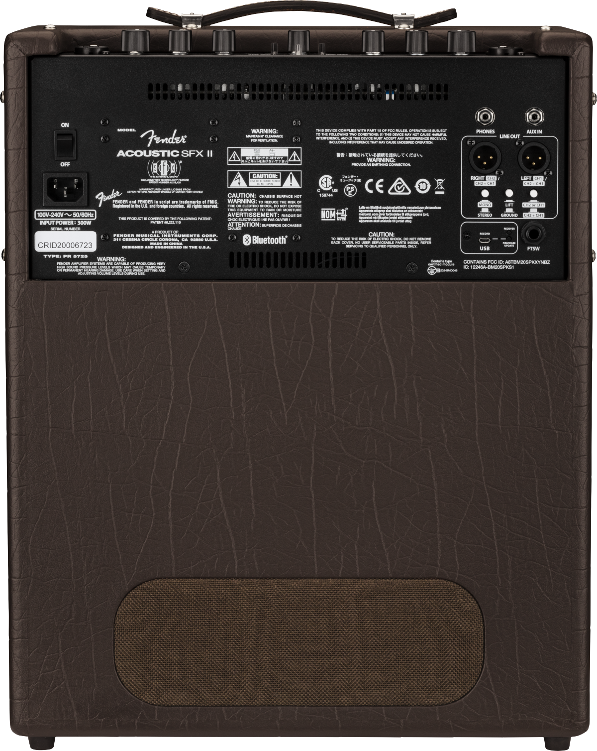Fender Acoustic Jr Sfx Ii 2x100w 1x8 + 1x6.5 - Combo Ampli Acoustique - Variation 1