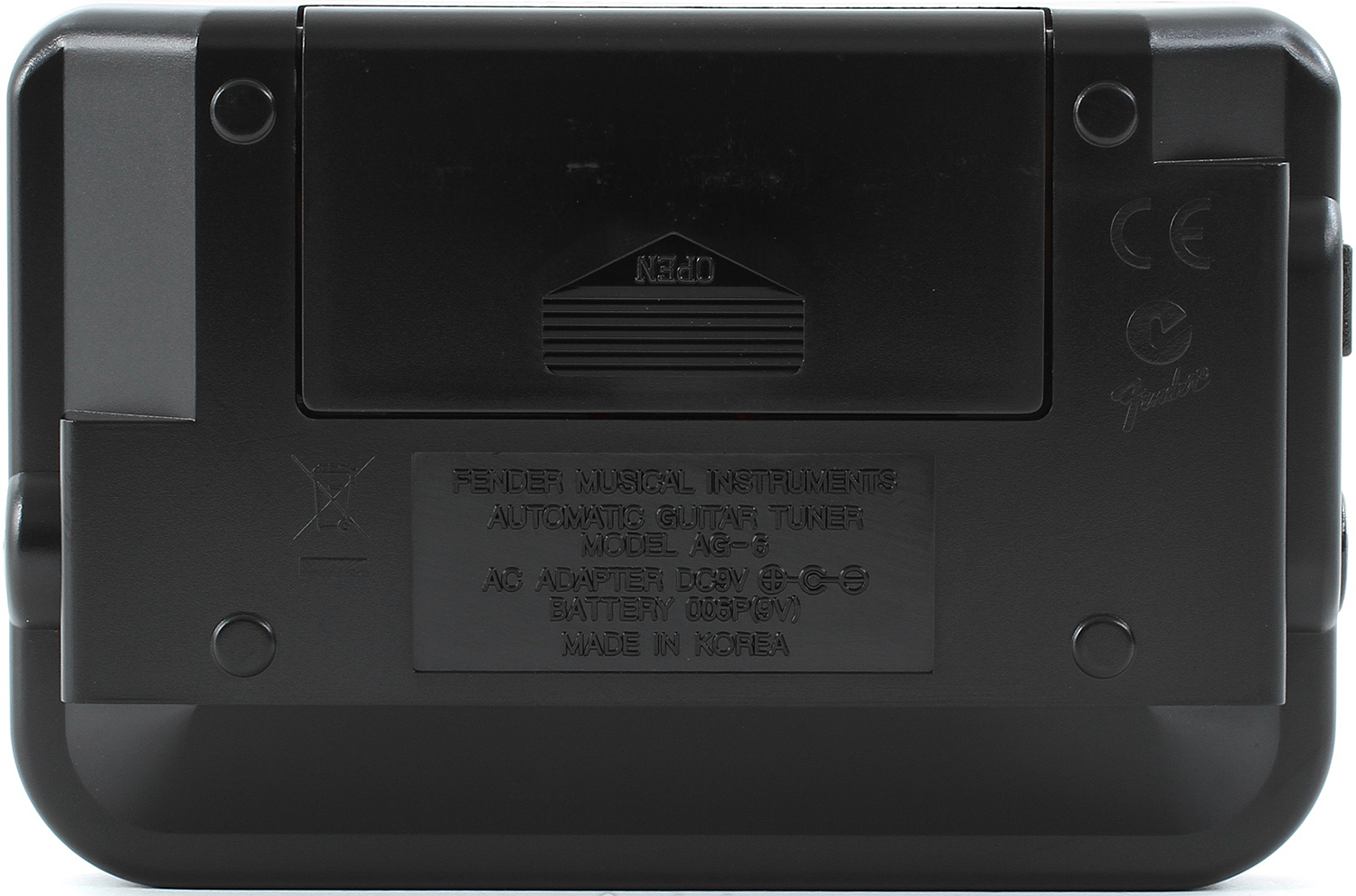 Accordeur Fender AG6 Automatic Guitar Tuner Red Sparkle