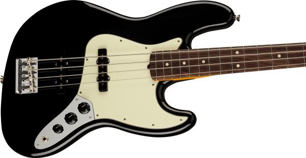 Basse électrique solid body Fender American Professional II Jazz Bass (USA, RW) - black