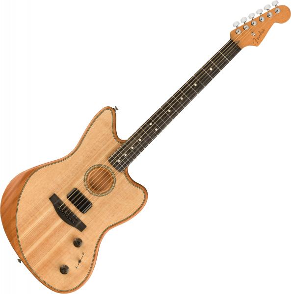 Guitare electro acoustique Fender American Acoustasonic Jazzmaster - Natural