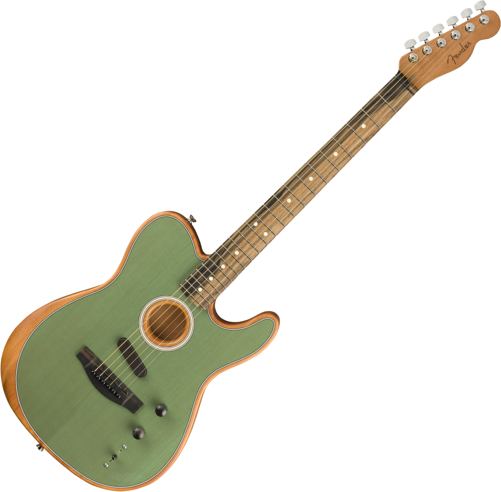 Guitare acoustique Fender American Acoustasonic Telecaster (USA) surf green