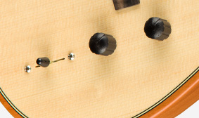 Fender Tele American Acoustasonic Usa Eb - Sonic Gray - Guitare Electro Acoustique - Variation 7