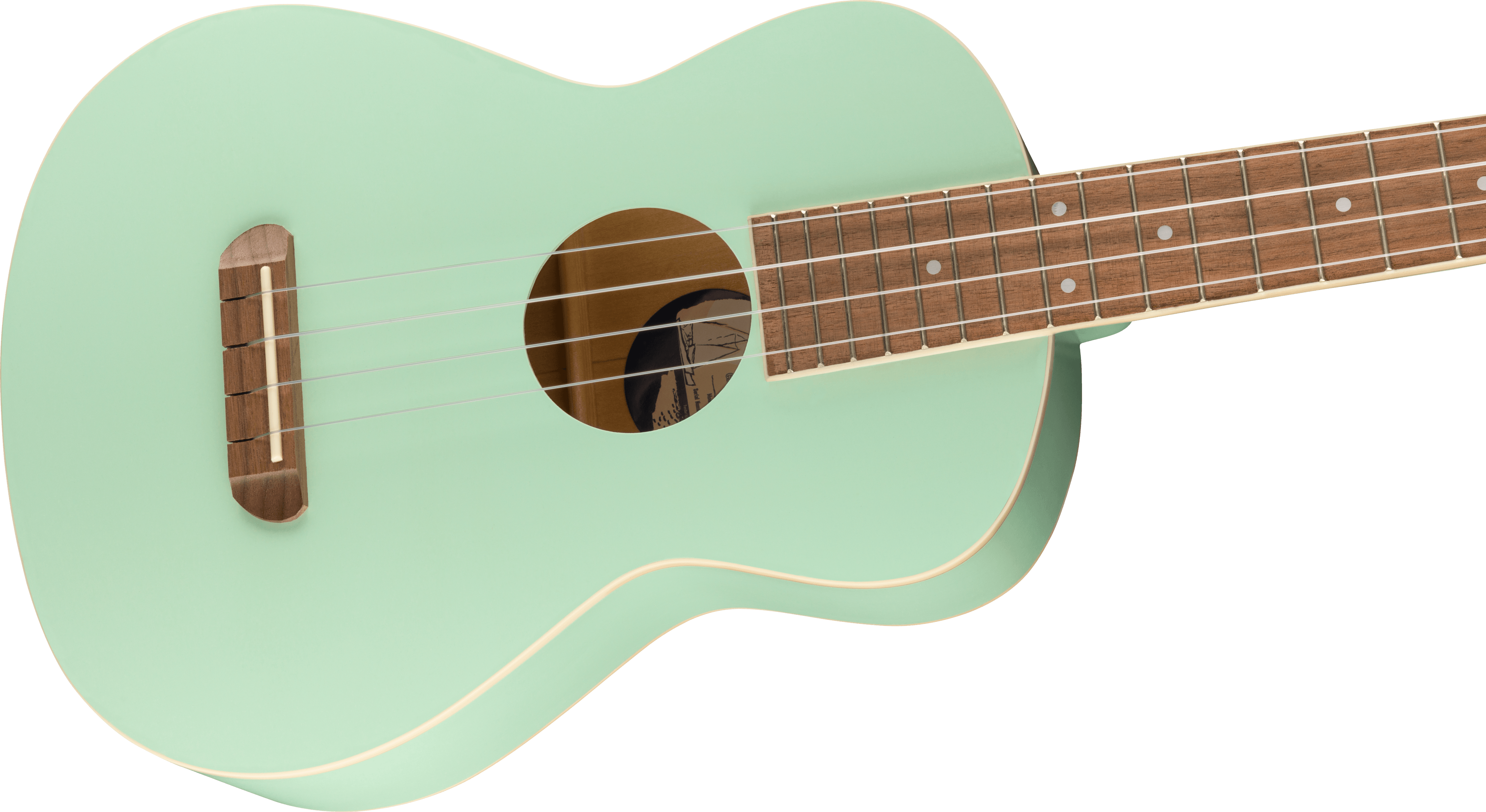 Fender Avalon Tenor Wal - Surf Green - UkulÉlÉ - Variation 2