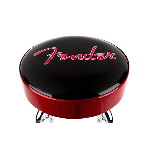 Fender Barstool Black & Red - 24in - Tabouret Bar Stool - Variation 2