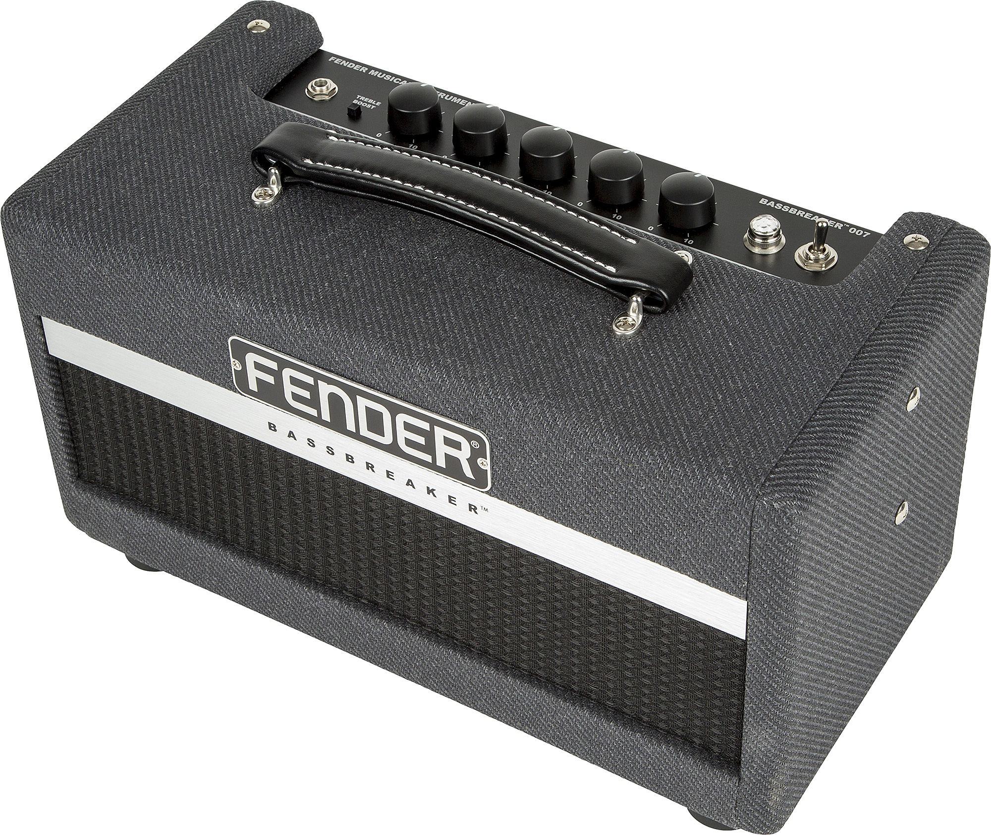 Fender Bassbreaker 007 Head 7w Gray Tweed - Ampli Guitare Électrique TÊte / PÉdale - Variation 2