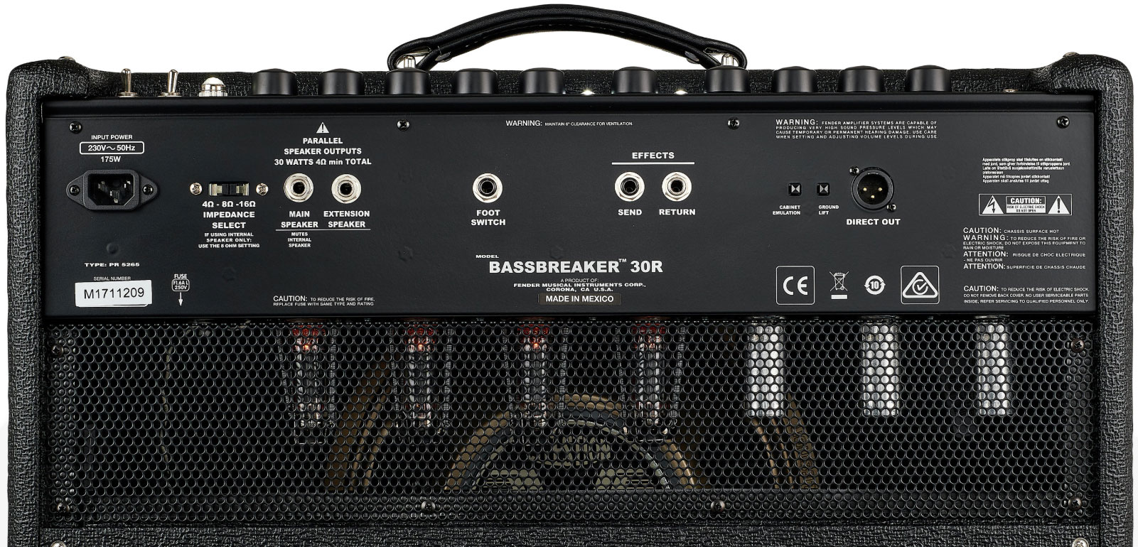 Fender Bassbreaker 30r 30w 1x12 - Ampli Guitare Électrique Combo - Variation 4