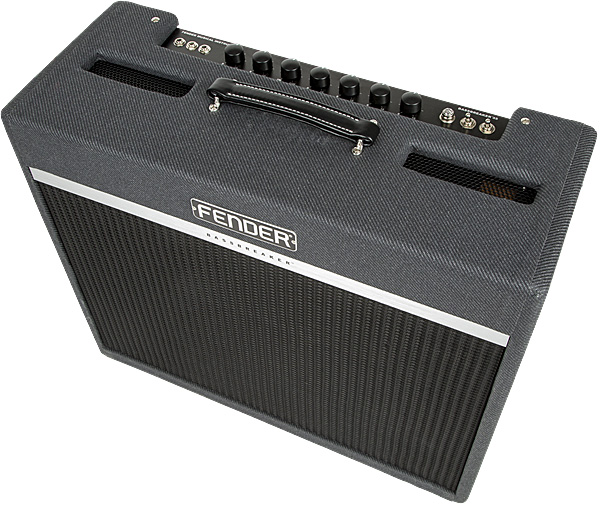 Fender Bassbreaker 45 Combo 1/45w 2x12 Gray Tweed - Ampli Guitare Électrique Combo - Variation 1