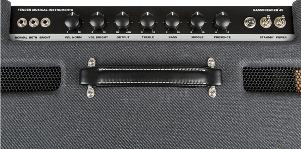 Fender Bassbreaker 45 Head 1/45w Gray Tweed - Ampli Guitare Électrique TÊte / PÉdale - Variation 3
