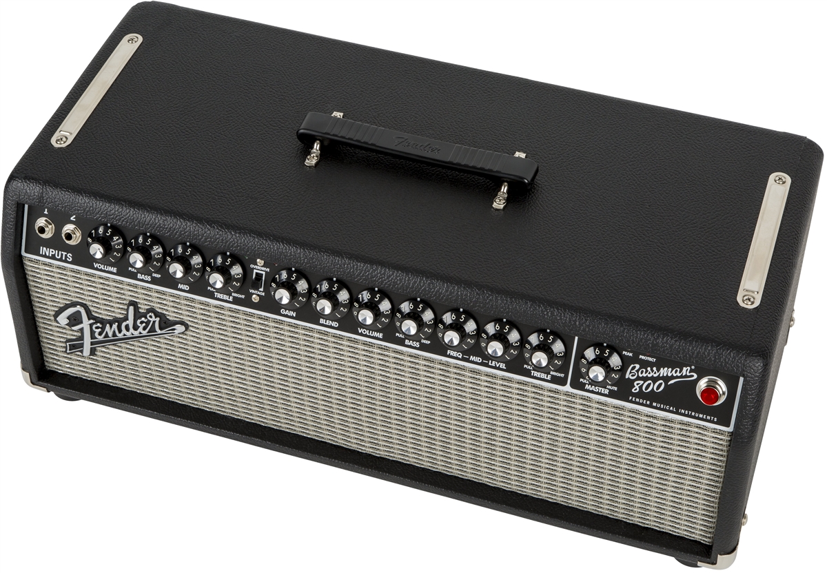 Fender Bassman 800 Head 800w 4-ohms Black/silver - TÊte Ampli Basse - Variation 2