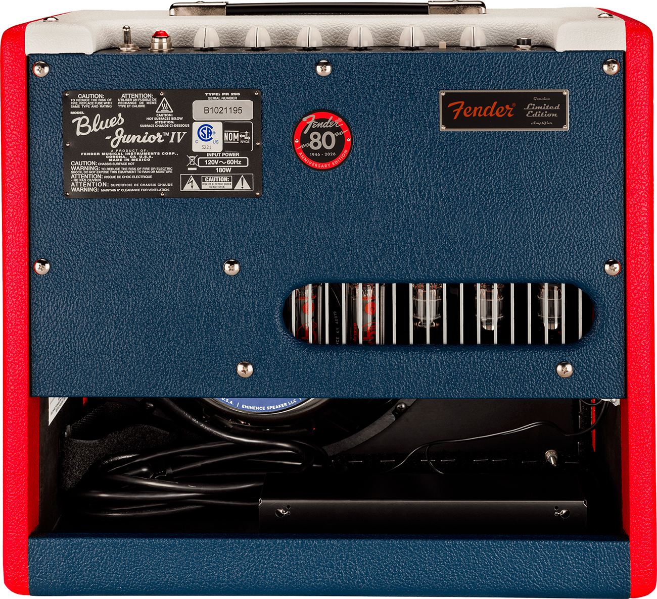Fender Blues Junior Iv Fsr Ltd 15w 1x12 Eminence Cannabis Rex El84 Color Trio - Ampli Guitare Électrique Combo - Variation 2