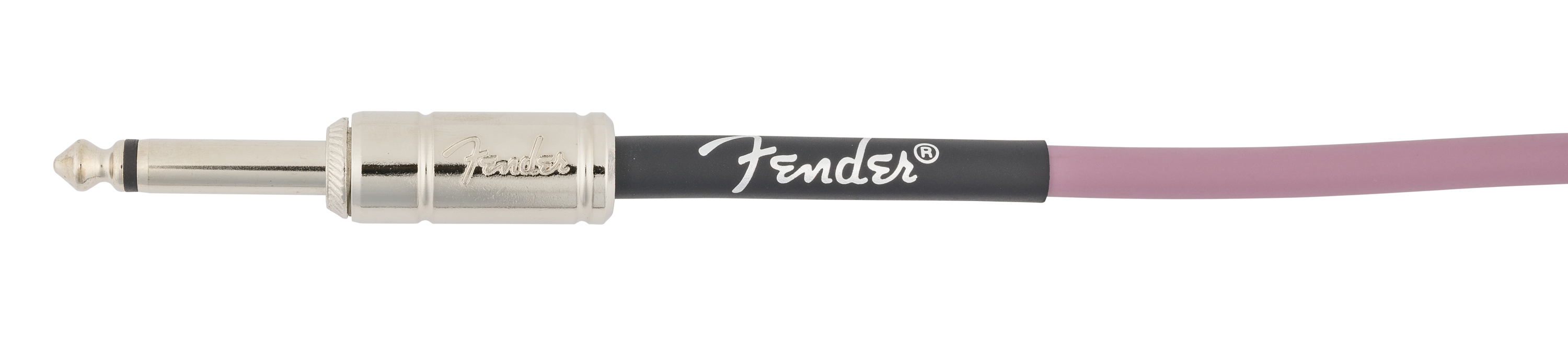 Câble D'Instrument Fender Contour Series 15 - Noir, Blindage Spirale, Connecteurs Nickelés
