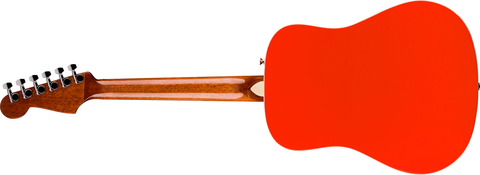 Fender California Standard Redondo Mini Epicea Sapele Noy +housse - Fiesta Red - Guitare Folk - Variation 1