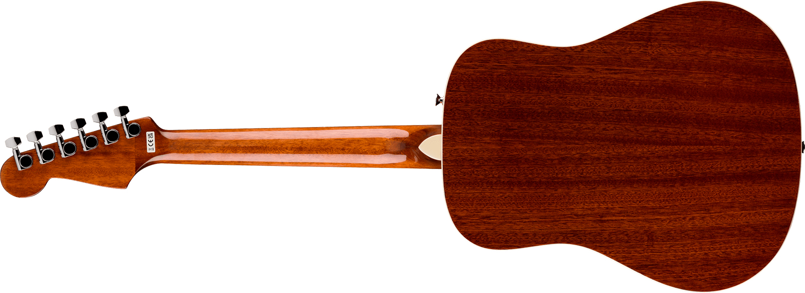 Fender California Standard Redondo Mini Tout Sapele Noy +housse - Natural - Guitare Folk - Variation 2