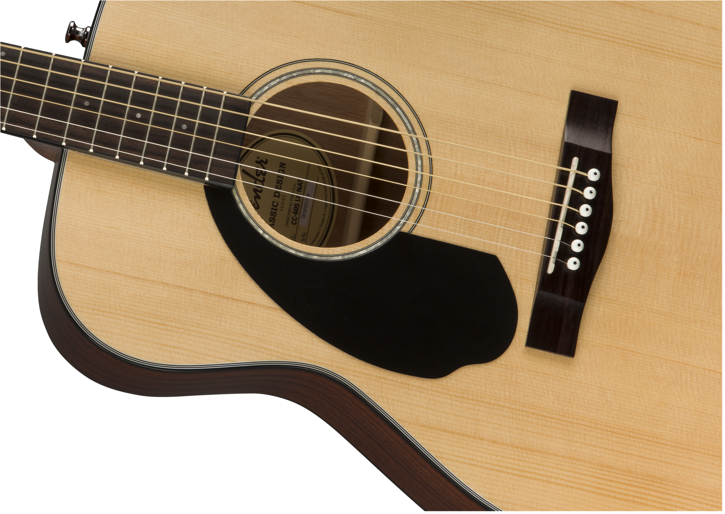 Fender Cc-60s Gaucher - Natural - Guitare Acoustique - Variation 3