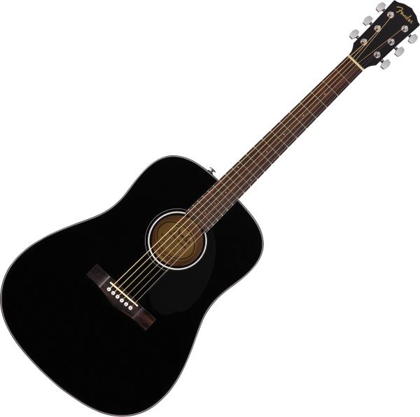 Guitare acoustique Fender CD-60S - black