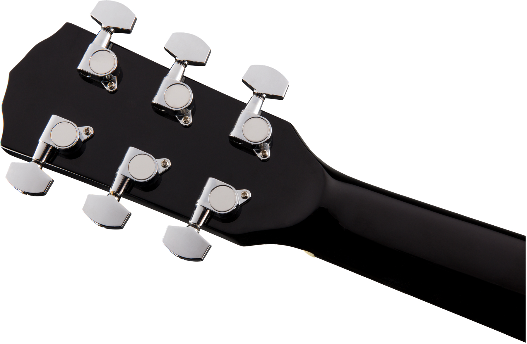 Fender Cd-60s 2019 Dreadnought Epicea Acajou Wal - Black - Guitare Acoustique - Variation 3