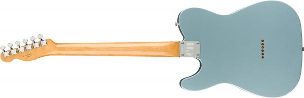 Guitare électrique solid body Fender Chrissie Hynde Telecaster (MEX, RW) - road worn faded ice blue metallic 