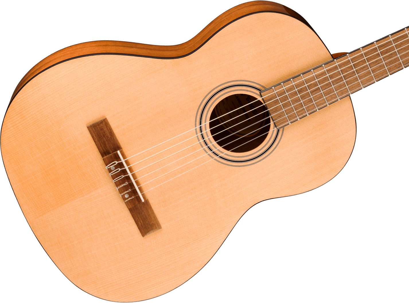 Fender Cn30wn Wide Neck  Nylon 4/4 Classic Design Epicea Okoume Noy - Natural - Guitare Classique Format 4/4 - Variation 2