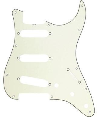 Pickguard Fender 11-Hole '60s Vintage-Style Stratocaster SSS Pickguards - Mint Green