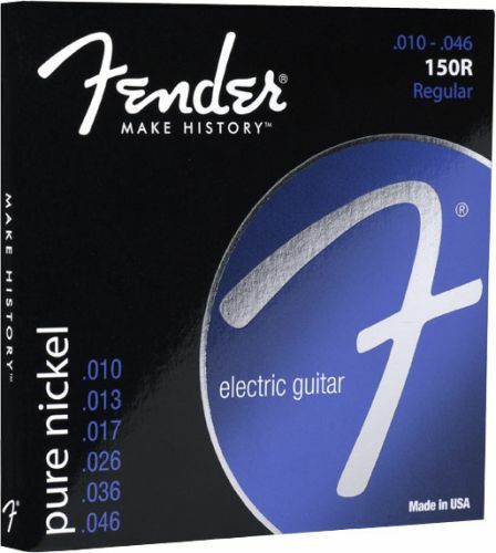 Fender Jeu De 6 Cordes 150r Pure Nickel .010-.046 - Cordes Guitare Électrique - Main picture