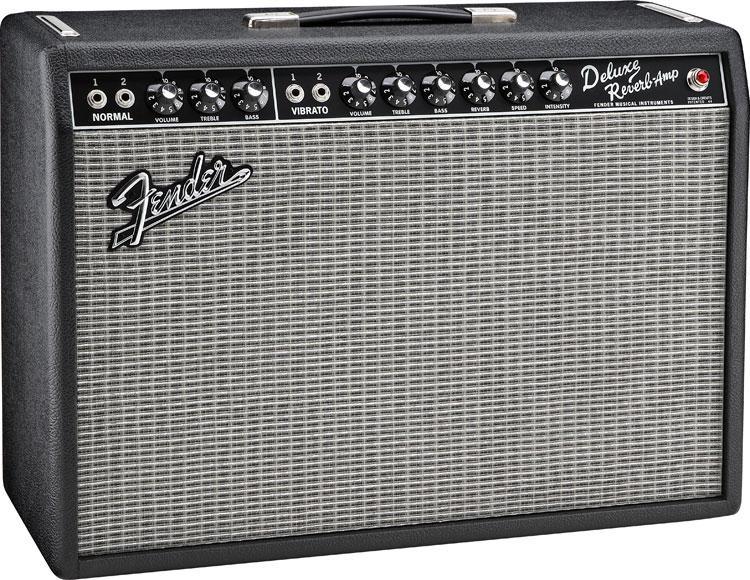 Combo ampli guitare électrique Fender '65 Deluxe Reverb - Black