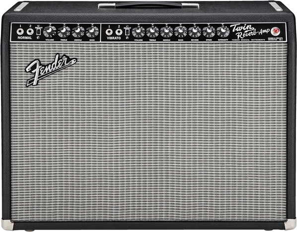 Fender '65 Twin Reverb - Black - Ampli Guitare Électrique Combo - Main picture