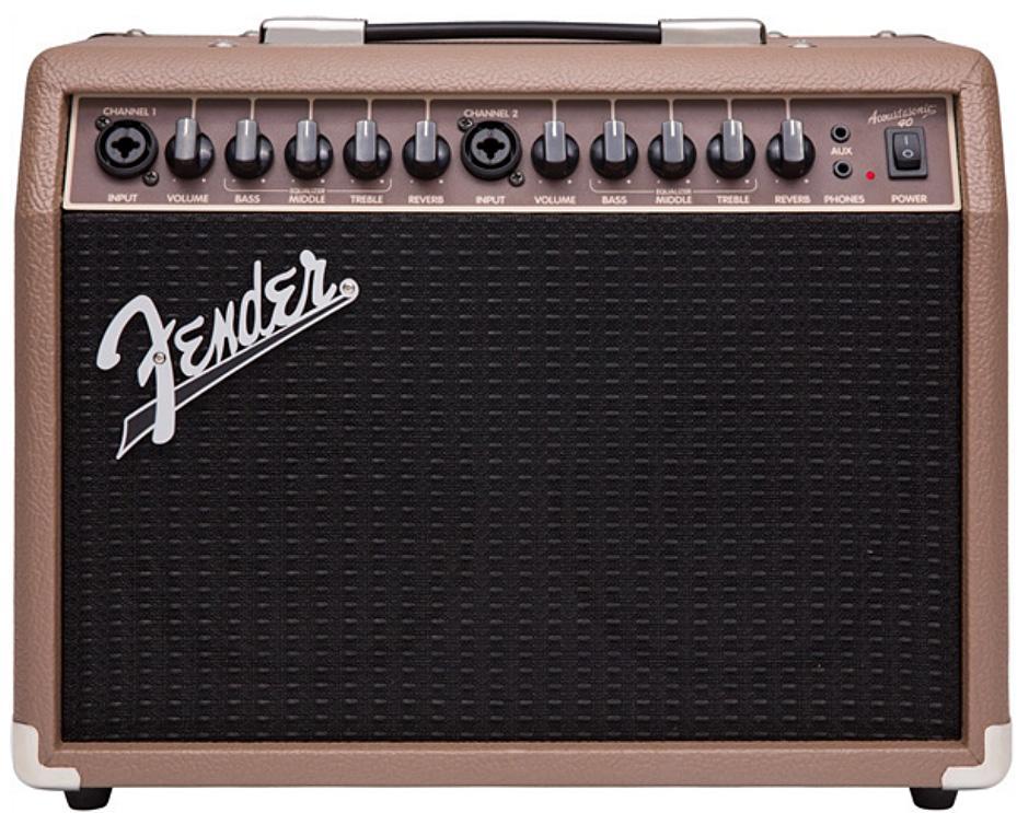 Combo ampli acoustique Fender Acoustasonic 40