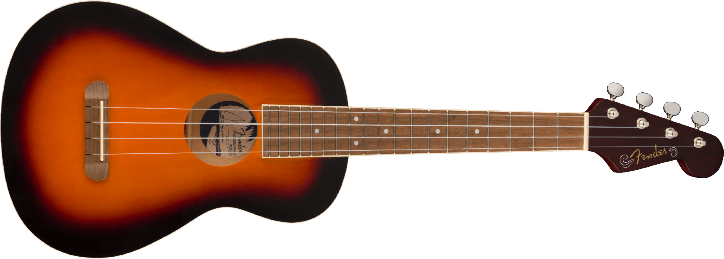 Fender Avalon Tenor Wal - 2-color Sunburst - UkulÉlÉ - Main picture