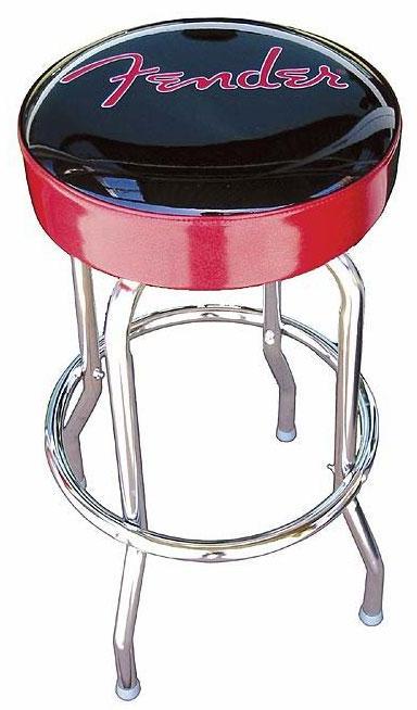 Tabouret bar stool Fender BarStool Black & Red - 30in