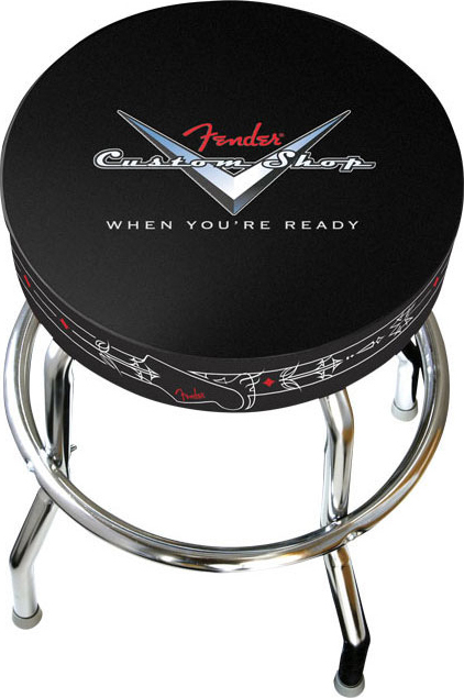 Fender Barstool Custom Shop Pinstripe - 24in - Tabouret Bar Stool - Main picture