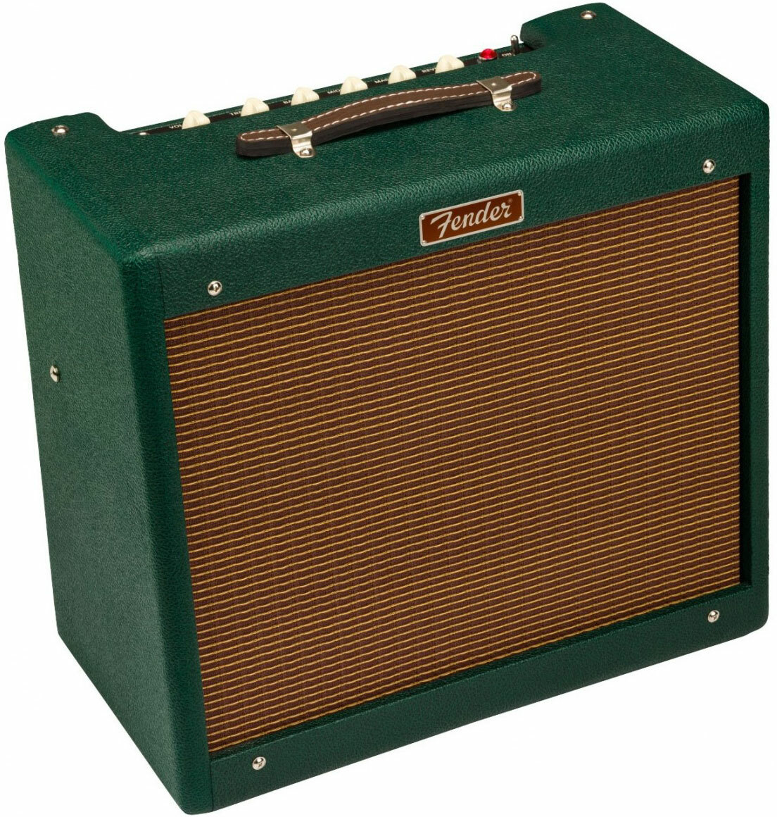 Fender Blues Junior Iv Fsr Ltd 15w 1x12 Celestion A-type British Racing Green - Ampli Guitare Électrique Combo - Main picture