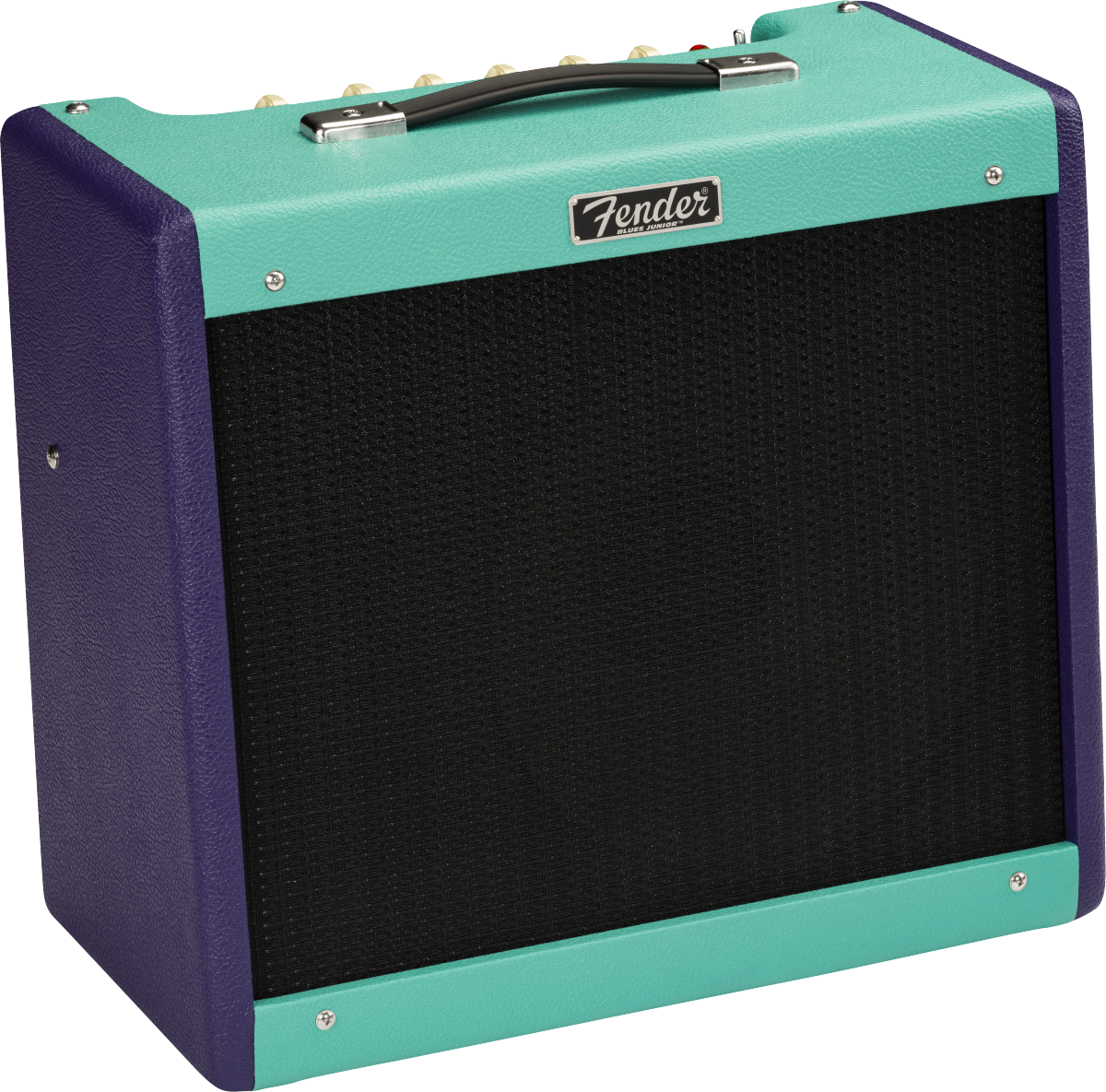 Fender Blues Junior Iv Fsr Ltd 15w 1x12 Jensen Cannabis Rex Purple Seafoam - Ampli Guitare Électrique Combo - Main picture