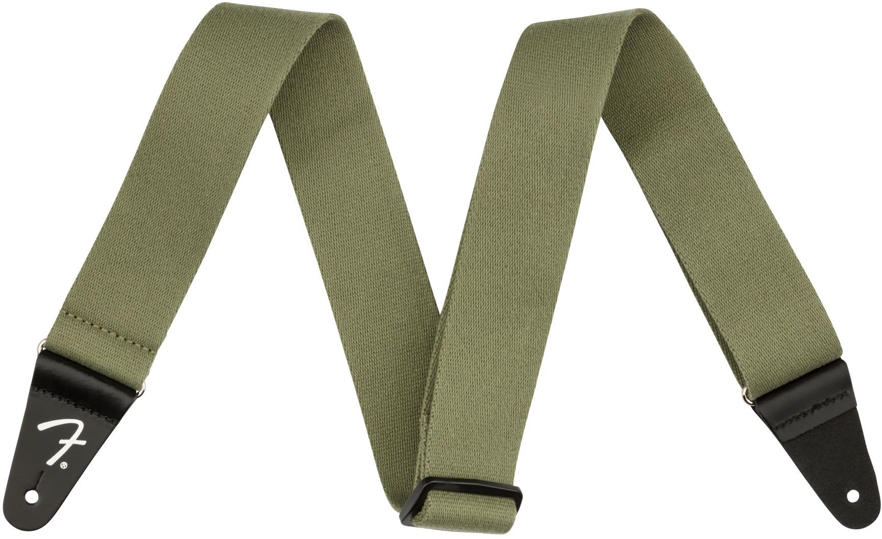 Fender Sangle Supersoft Olive 2 - Sangle Courroie - Main picture