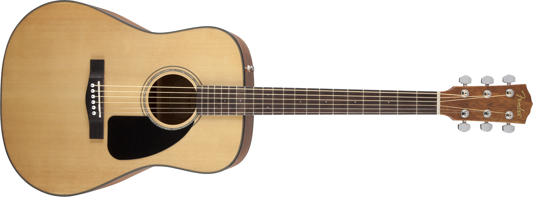 Fender Cd-60 Dreadnought V3 2020 Epicea Acajou Wal - Natural - Guitare Acoustique - Main picture