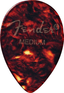 Fender Classic Celluloid 358 1/2 Gross Medium Shell - MÉdiator & Onglet - Main picture