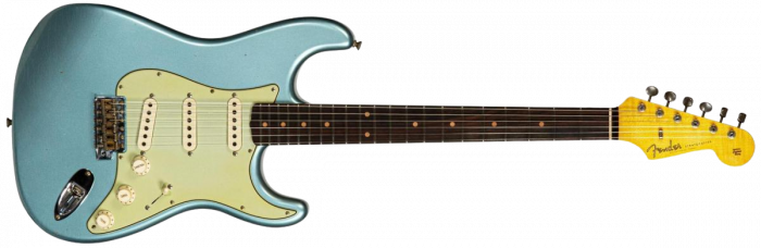 Fender Custom Shop 1959 Stratocaster #CZ566857 - Journeyman relic teal green metallic