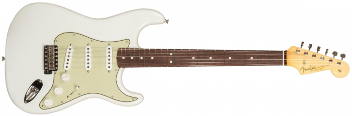 Fender Custom Shop 1963 Stratocaster #R126387 - Closet classic olympic white