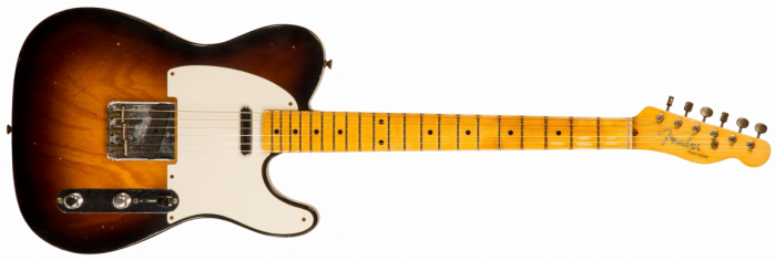 Fender Custom Shop 1955 Telecaster #CZ560649 - Relic wide fade 2-color sunburst