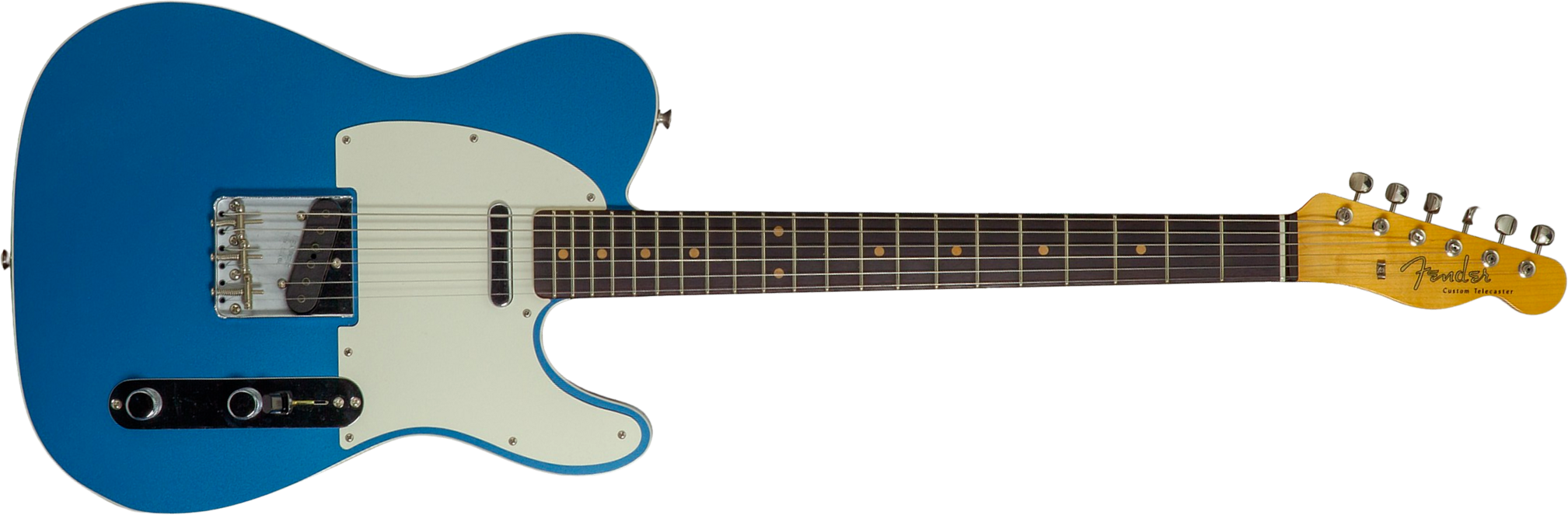 Fender Custom Shop Tele 1959 Vintage Custom 2s Ht Rw #r148052 - Time Capsule Lake Placid Blue - Guitare Électrique Forme Tel - Main picture