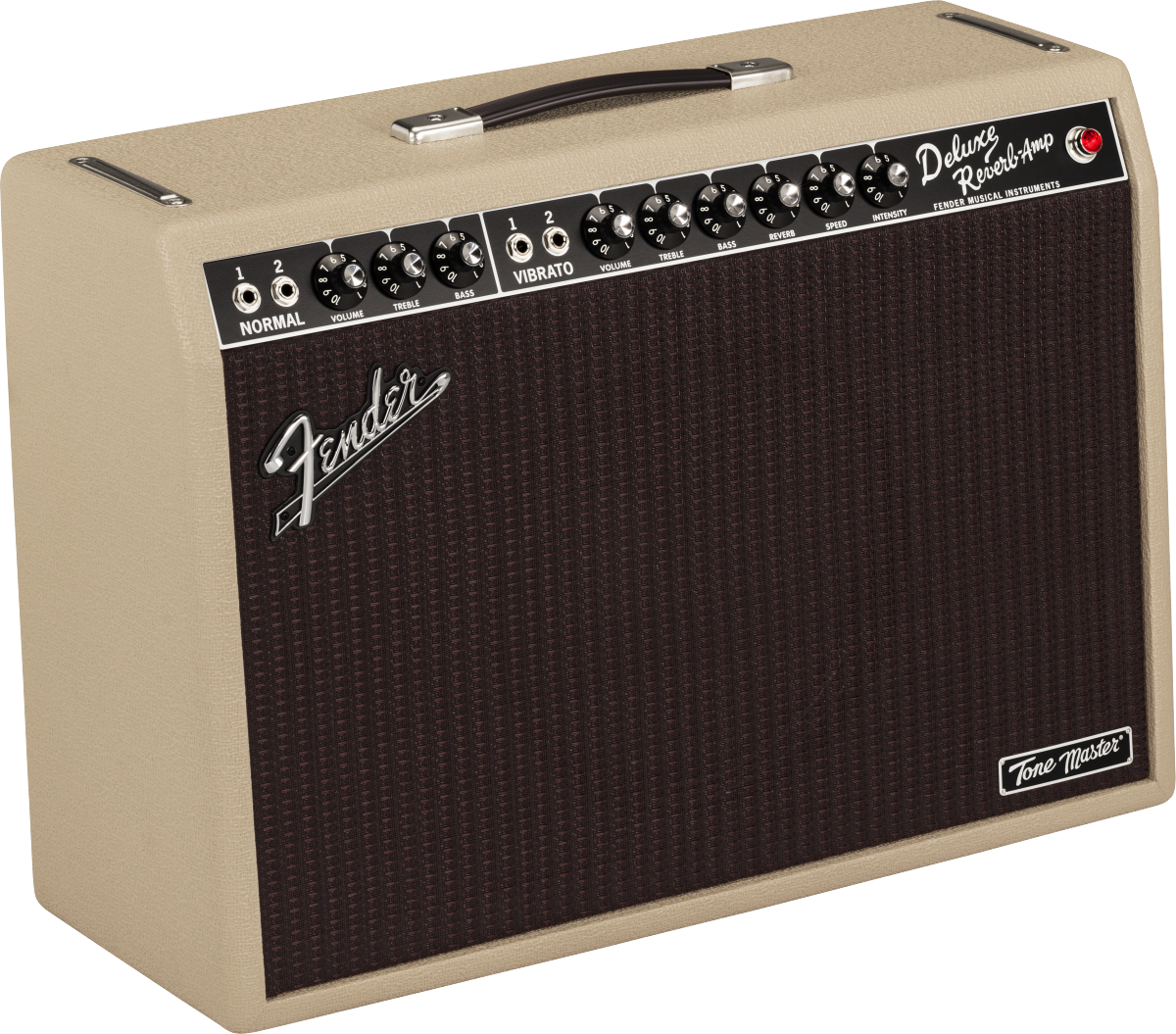 Fender Deluxe Reverb Tone Master 100w 1x12 Blonde - Ampli Guitare Électrique Combo - Main picture