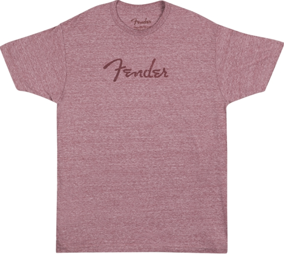 Fender Distressed Logo Premium T-shirt Wine - L - T-shirt - Main picture