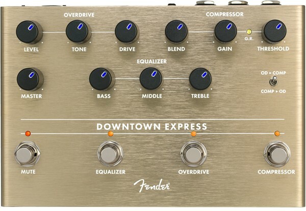 Fender Downtown Express Bass Multi Effect - PÉdale Overdrive / Distortion / Fuzz - Main picture