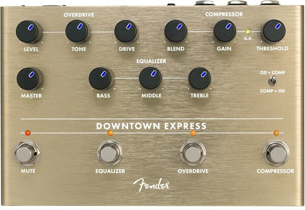 Fender Downtown Express Bass Multi Effect - PÉdale Overdrive / Distortion / Fuzz Basse - Main picture