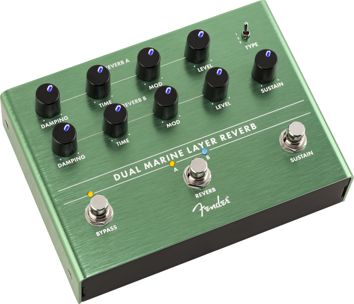 Fender Dual Marine Layer Reverb - PÉdale Reverb / Delay / Echo - Main picture