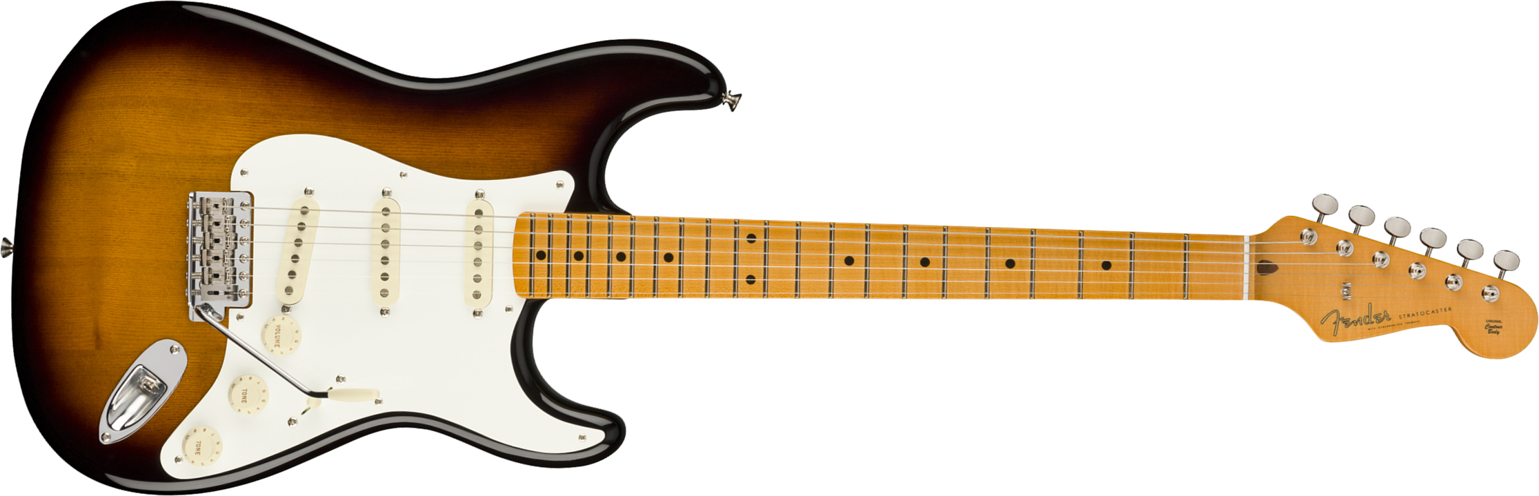 Fender Eric Johnson Strat 1954 Virginia Stories Collection Usa Signature Mn - 2-color Sunburst - Guitare Électrique Forme Str - Main picture