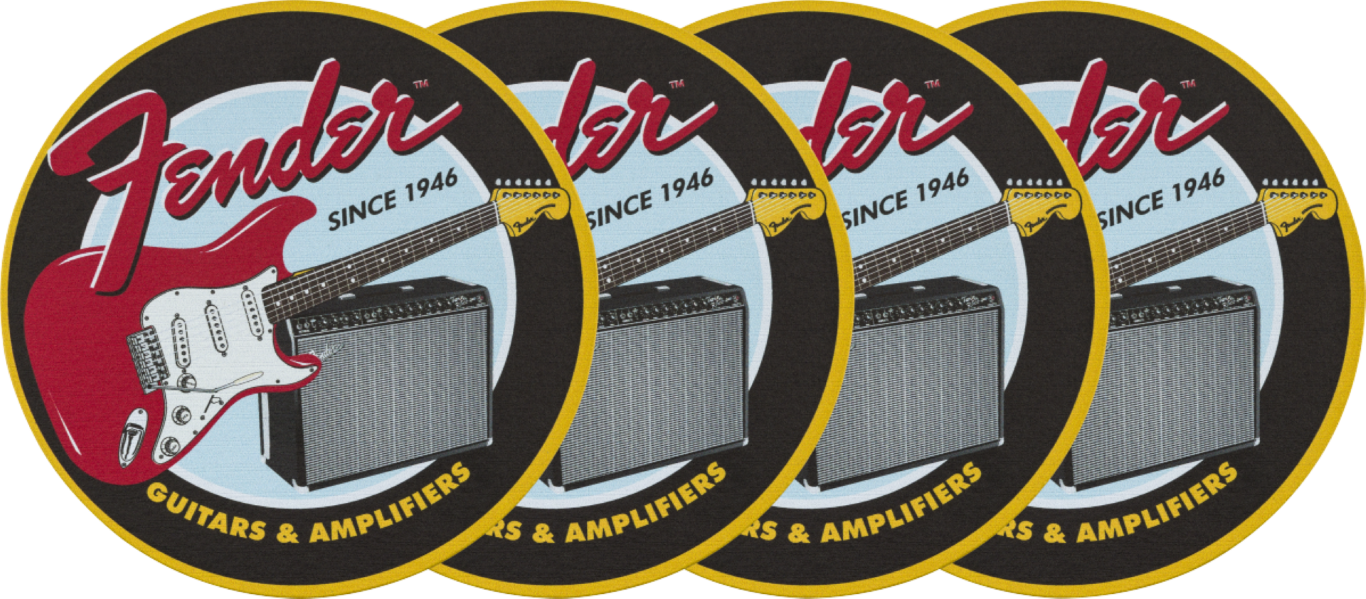 Fender Fender 1946 Guitars & Amps Coaster Set - Biere - Main picture