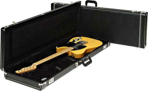 Fender Fender Guitar Case St/t Black Std - Etui Guitare Électrique - Main picture